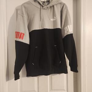 Puma Hoodie L Gray/Black